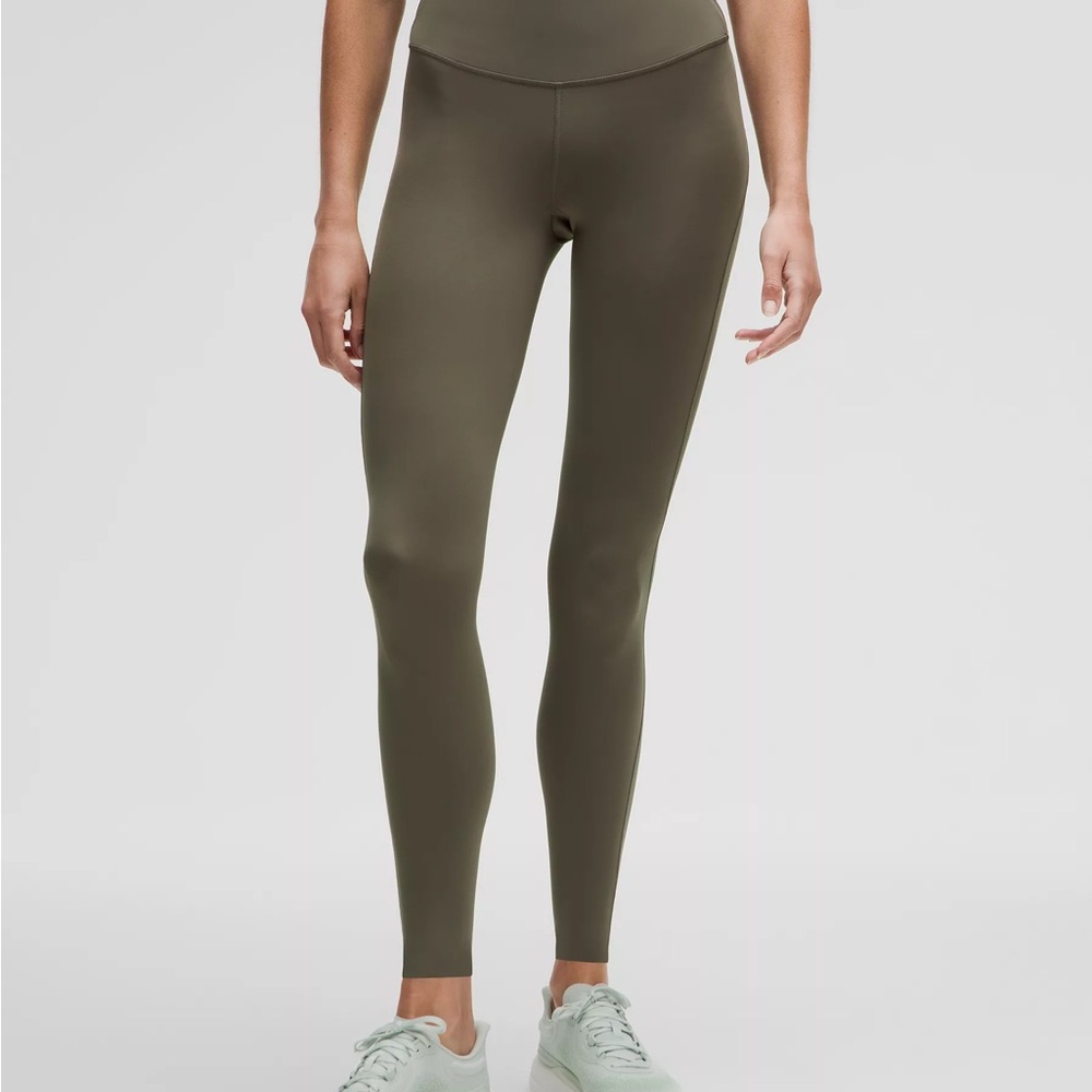 Black Lululemon Base Pace High-Rise Tight